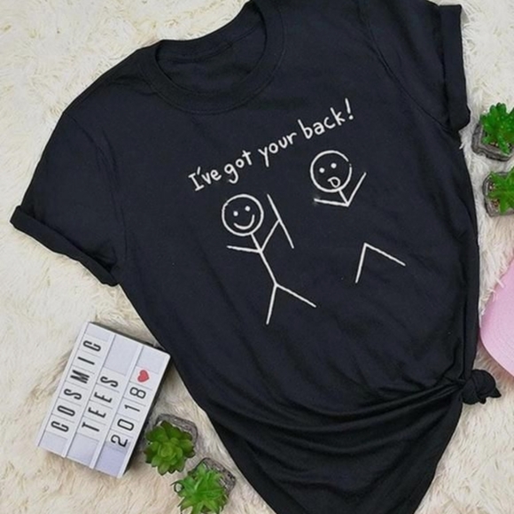Tops - IV GOT YOUR BACK t-shirt